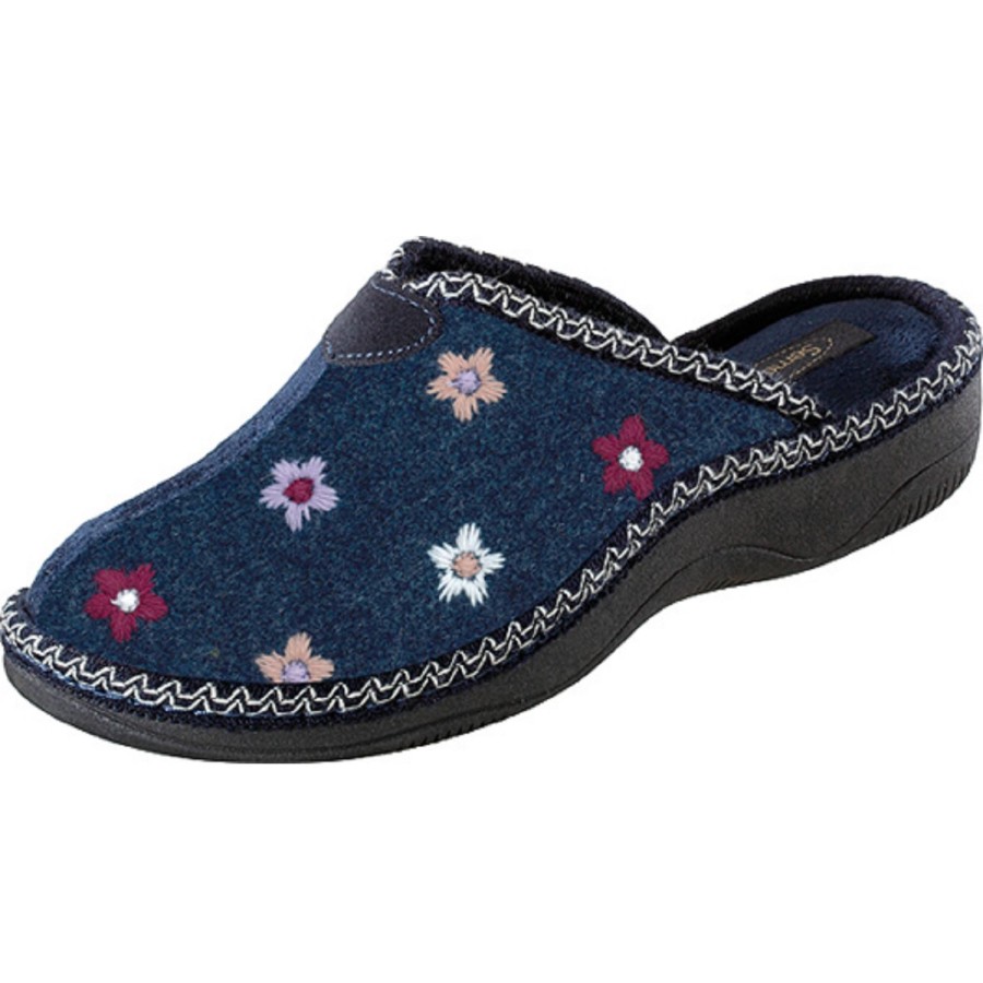 Femme Semelflex | Semelflex Chaussons Armelle Noir