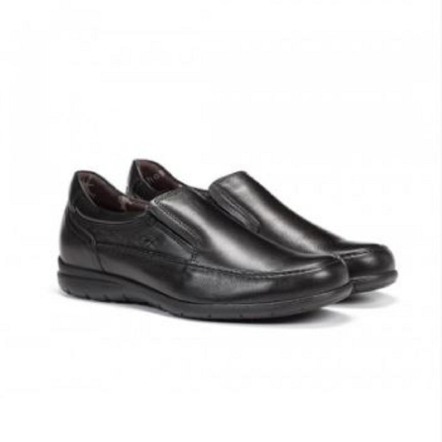 Homme Fluchos | Fluchos Mocassins Derbies 8499 Noir