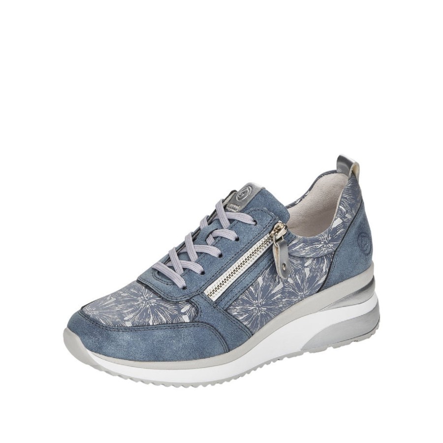 Femme Remonte | Remonte Baskets D2401 Bleu