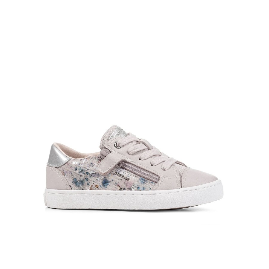 Enfant Geox Baskets | Geox Baskets Et Sneakers J02D5B Rose Pale