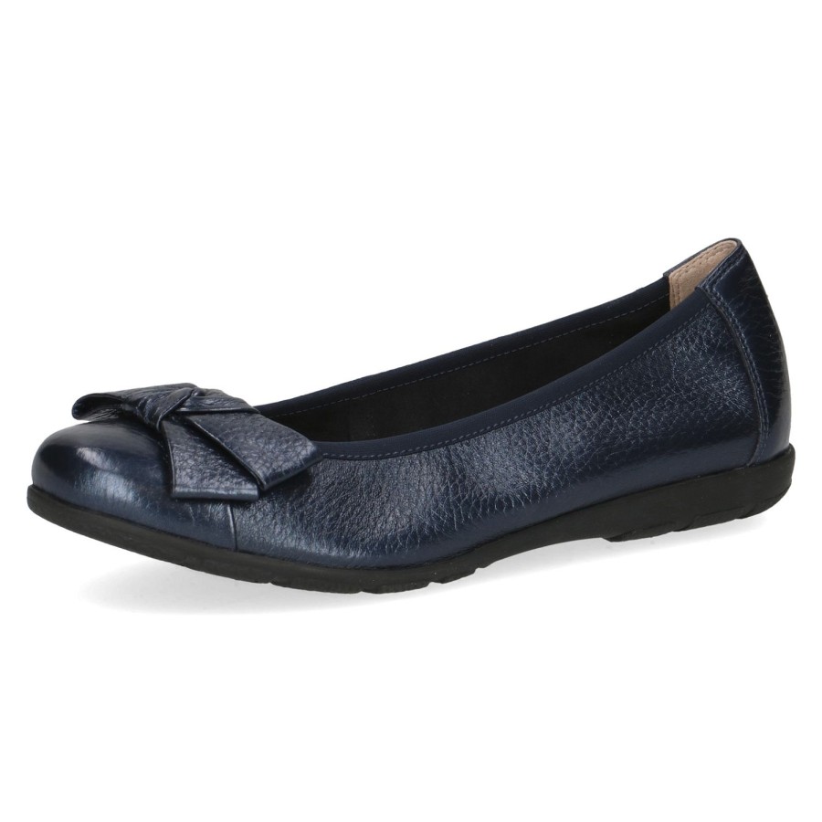 Femme Caprice | Caprice Ballerines 22153 42 Marine