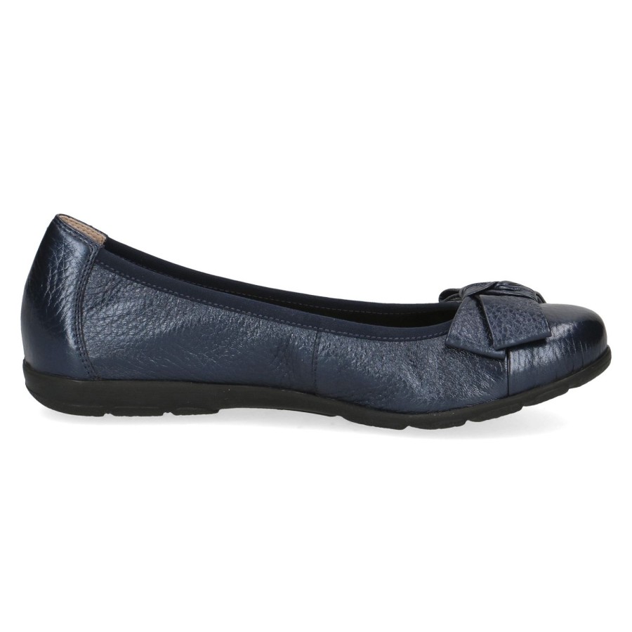 Femme Caprice | Caprice Ballerines 22153 42 Marine