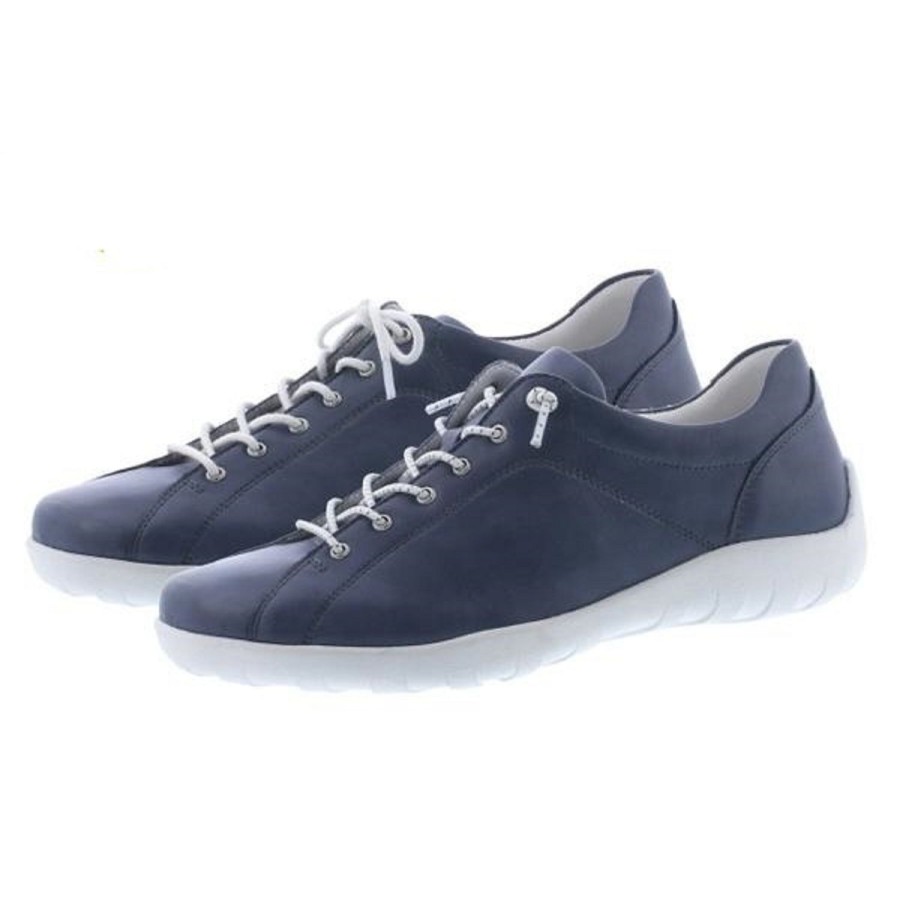 Femme Remonte | Remonte Baskets R351515 Bleu