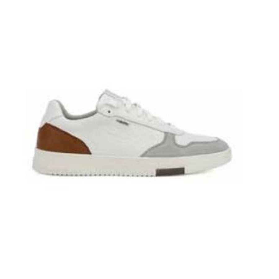 Homme Geox | Geox Sneakers U15Agb Blanc