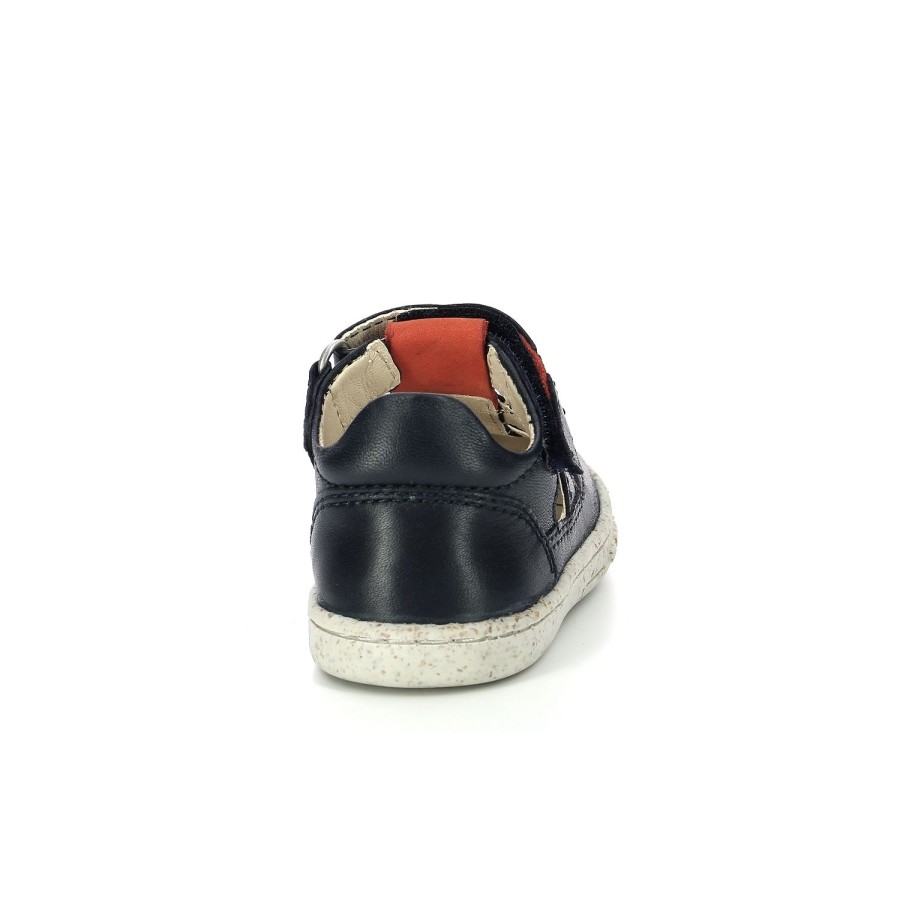 Enfant Kickers Semi Ouverte | Kickers Semi Ouverte Tractus Marine