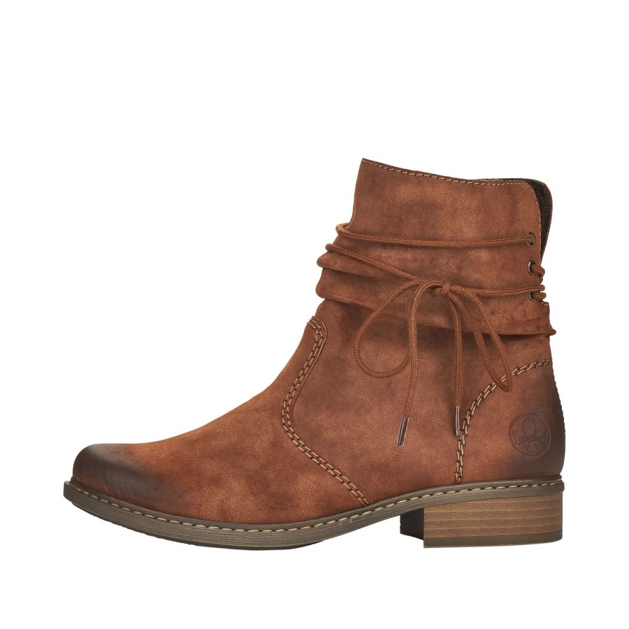 Femme Rieker | Rieker Boots Z4197 24 Marron