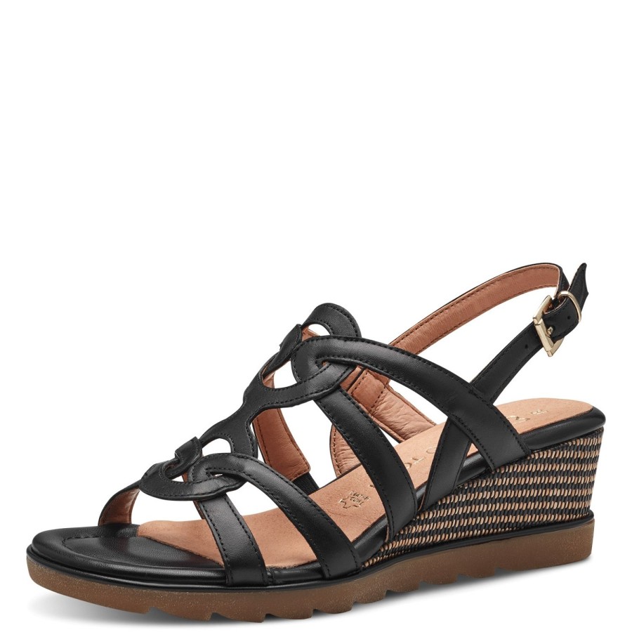 Femme Marco tozzi | Marco Tozzi Nu Pieds Sandales 28702 42 Noir