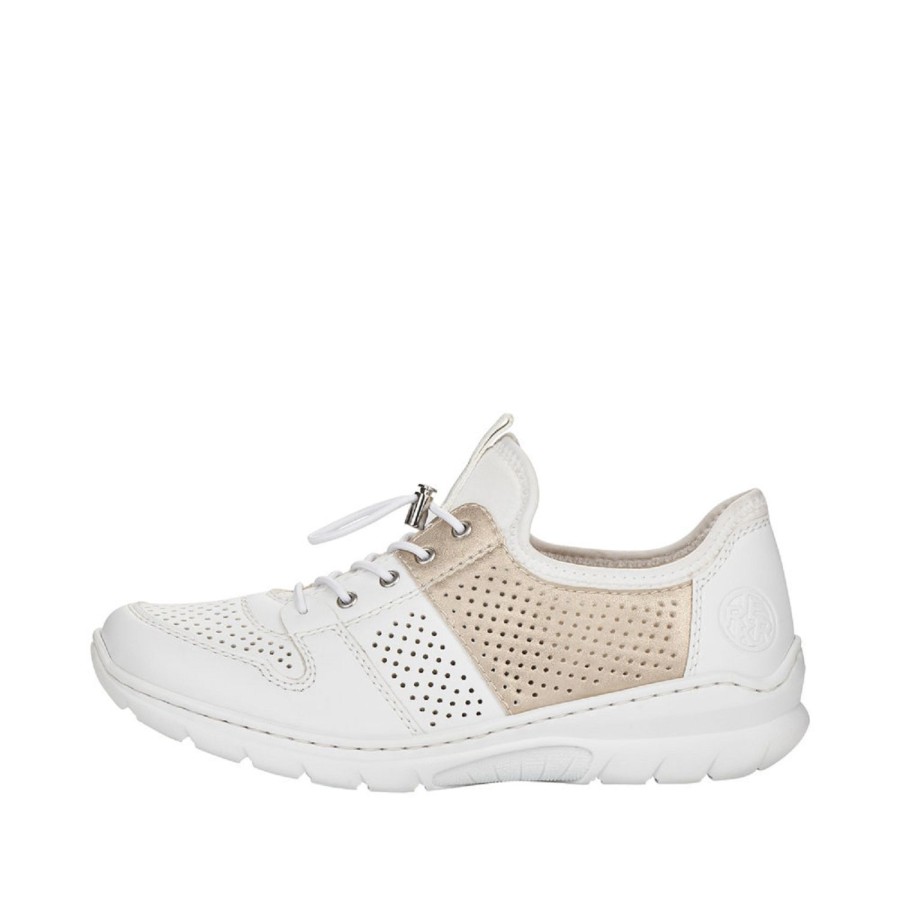 Femme Rieker | Rieker Baskets L3254 Blanc