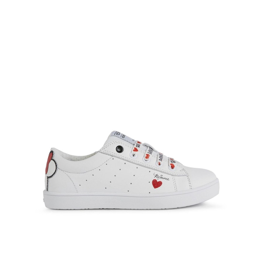 Enfant Geox Baskets | Geox Baskets Et Sneakers J25Euf Blanc