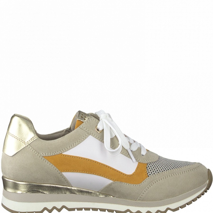 Femme Marco tozzi | Marco Tozzi Baskets 23730 Beige