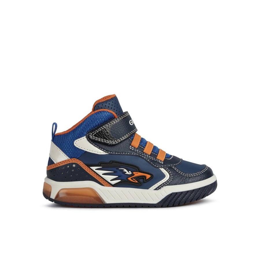 Enfant Geox Baskets | Geox Baskets Et Sneakers J169Cb Marine