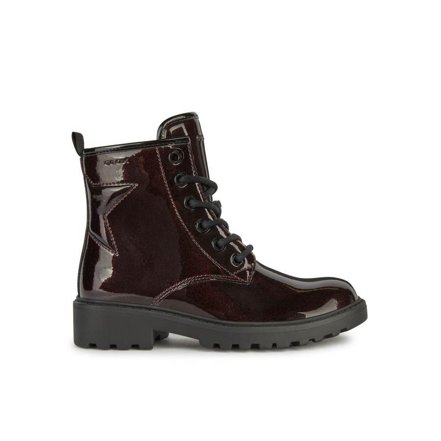 Enfant Geox Bottines | Geox Bottines J9420G Marron