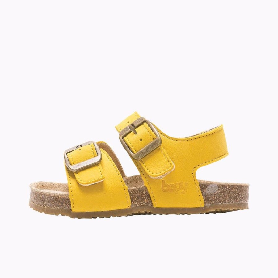 Enfant Bopy Sandales | Bopy Nu Pieds Sandales Edouarvel Jaune