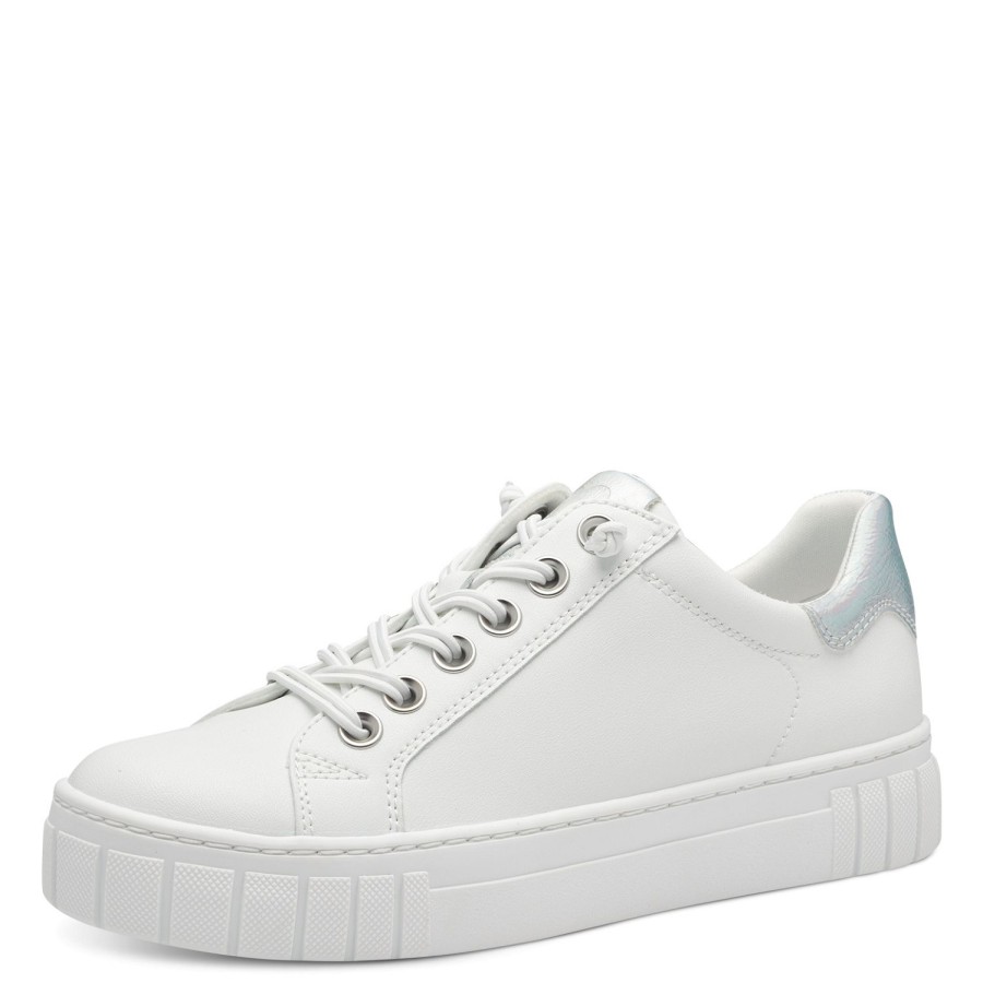 Femme Marco tozzi | Marco Tozzi Baskets 23717 41 Blanc