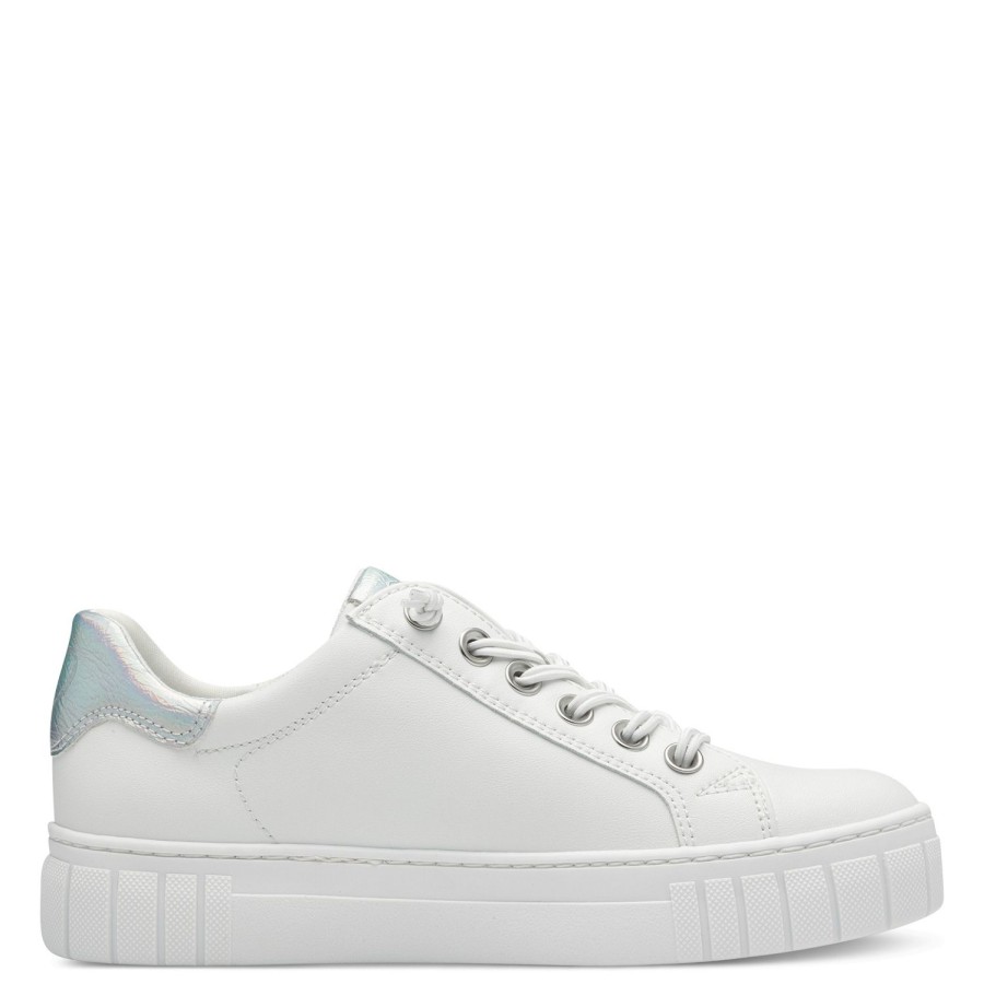 Femme Marco tozzi | Marco Tozzi Baskets 23717 41 Blanc