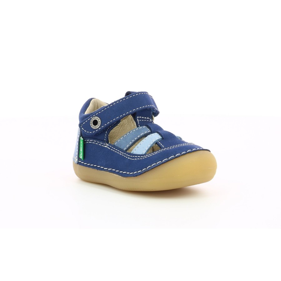 Enfant Kickers Premiers Pas | Kickers Premiers Pas Sushy Bleu