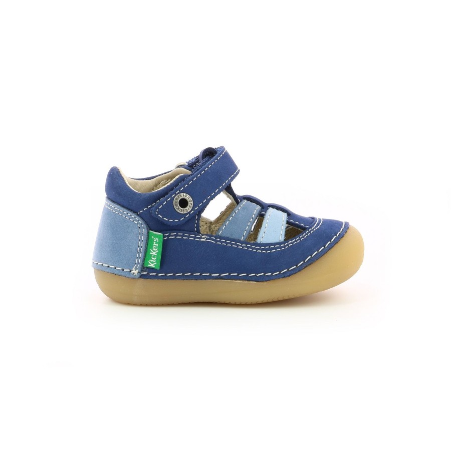 Enfant Kickers Premiers Pas | Kickers Premiers Pas Sushy Bleu