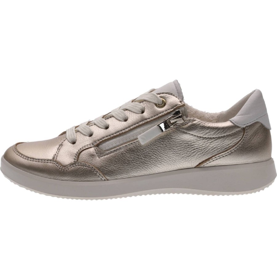 Femme Ara | Ara Chaussures A Lacets 23901 11 Or