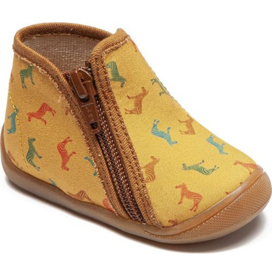 Enfant Bellamy Chaussons | Bellamy Chaussons Persan Jaune