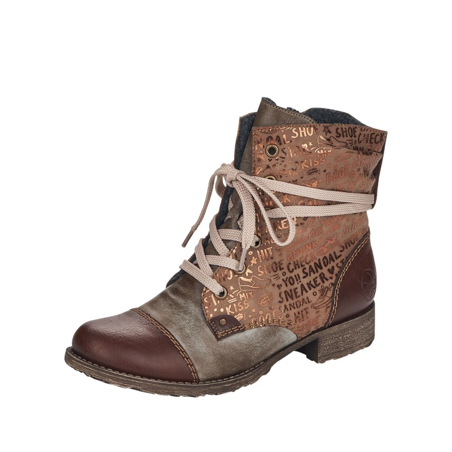 Femme Rieker | Rieker Boots 70822 25 Marron