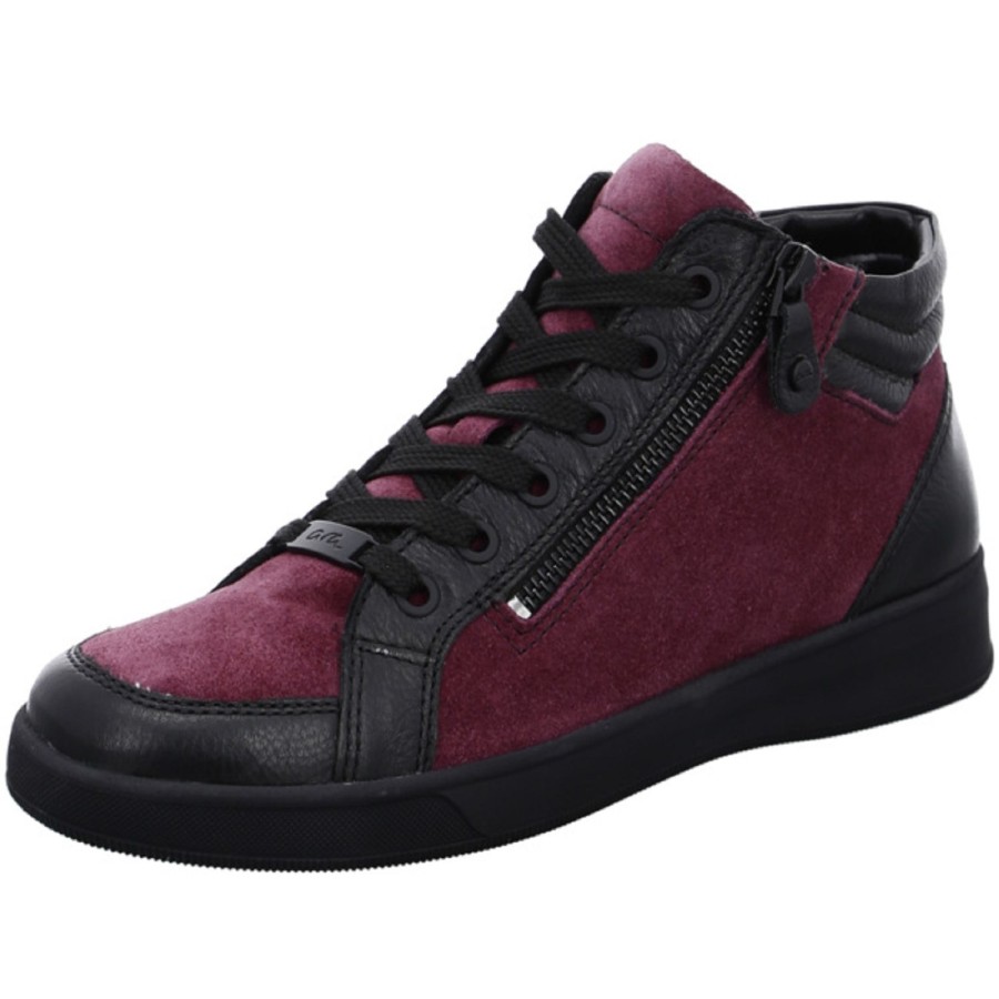 Femme Ara | Ara Chaussures A Lacets 44499 25 Noir