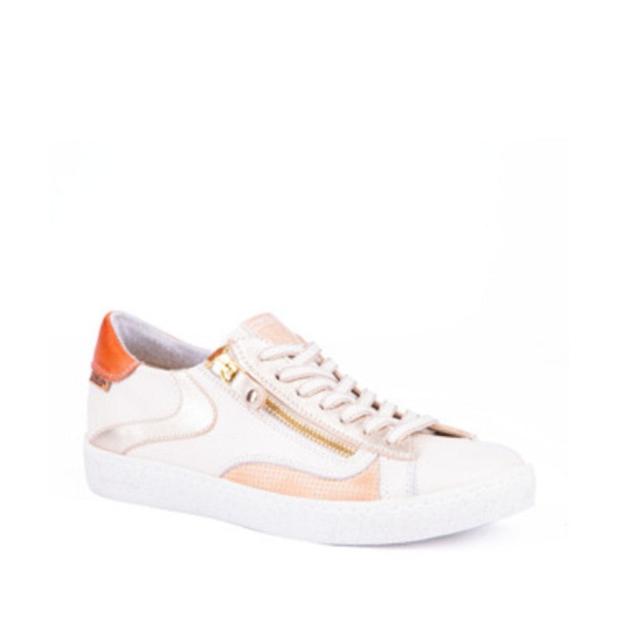 Femme Pikolinos | Pikolinos Baskets Lanzarote W7B 6978 Blanc Multicouleurs