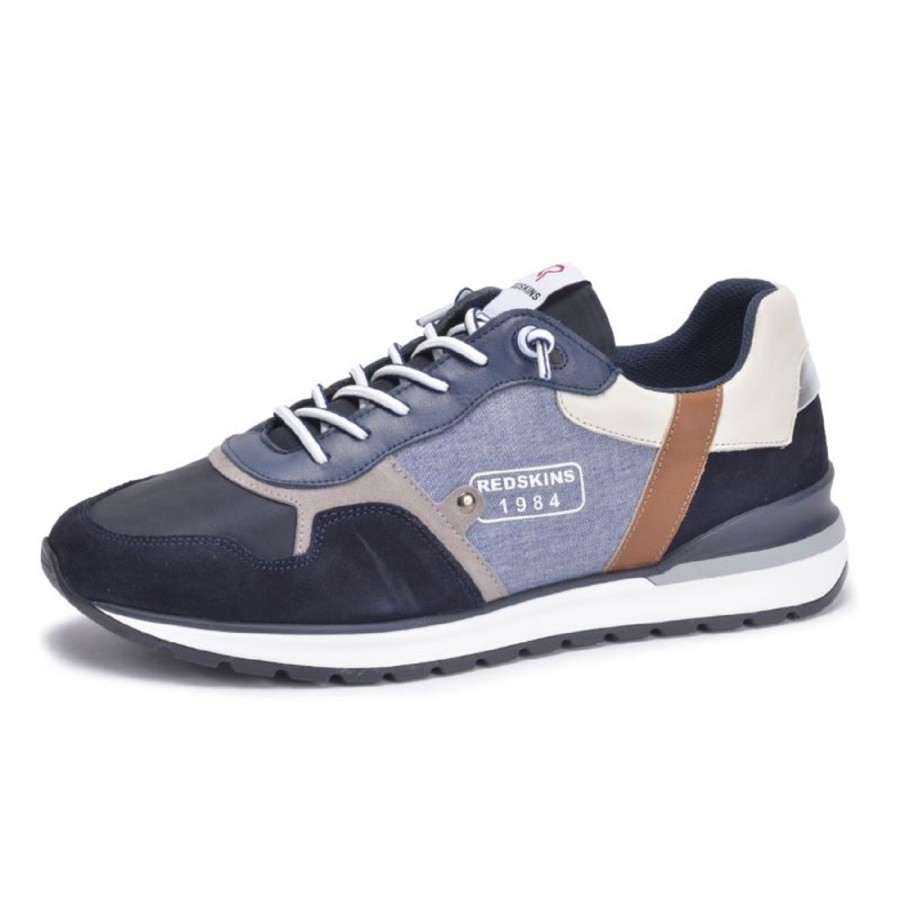 Homme Redskins | Redskins Sneakers Patriotic Marine