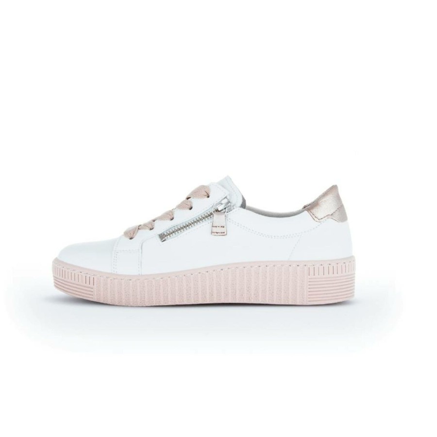 Femme Gabor | Gabor Baskets 23334 Blanc Rose