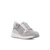 Femme Geox | Geox Baskets D35Nqa Argent