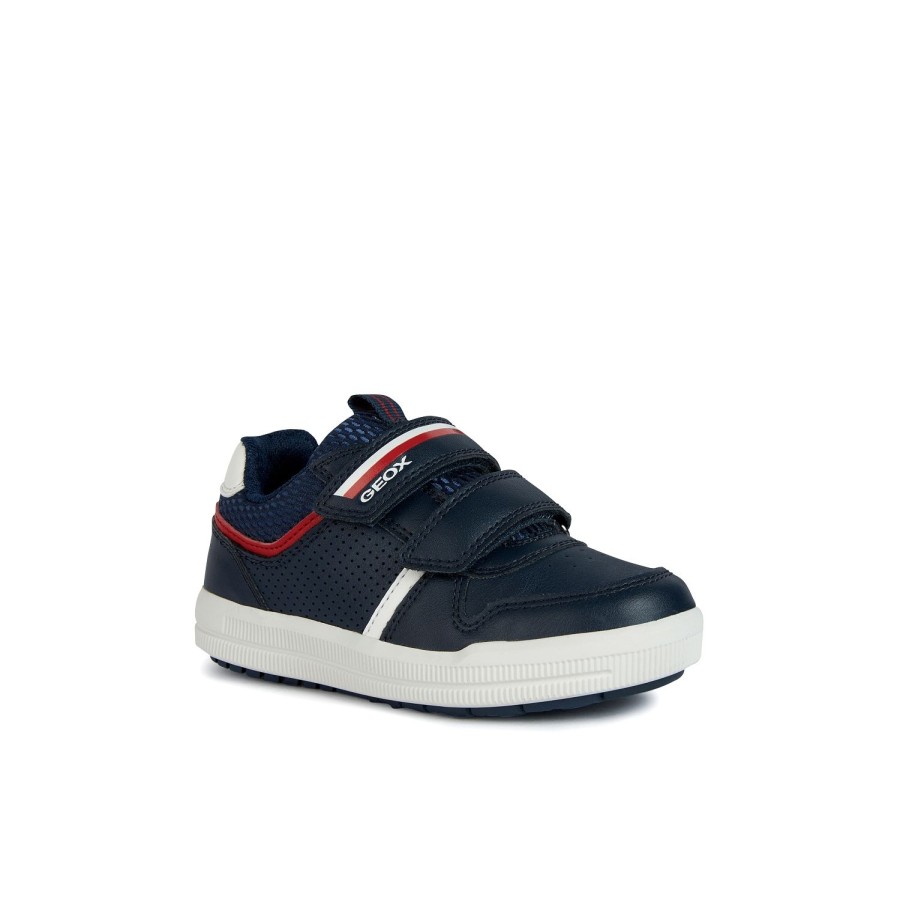 Enfant Geox Baskets | Geox Baskets Et Sneakers J354Aa Marine