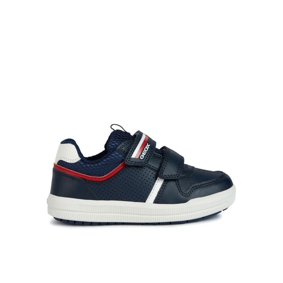 Enfant Geox Baskets | Geox Baskets Et Sneakers J354Aa Marine