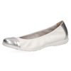 Femme Caprice | Caprice Ballerines 22152 Blanc