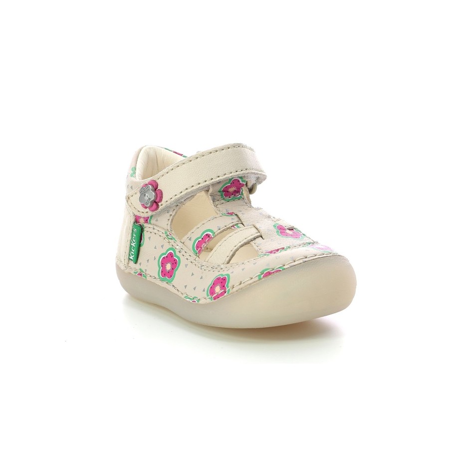 Enfant Kickers Premiers Pas | Kickers Premiers Pas Sushy Blanc