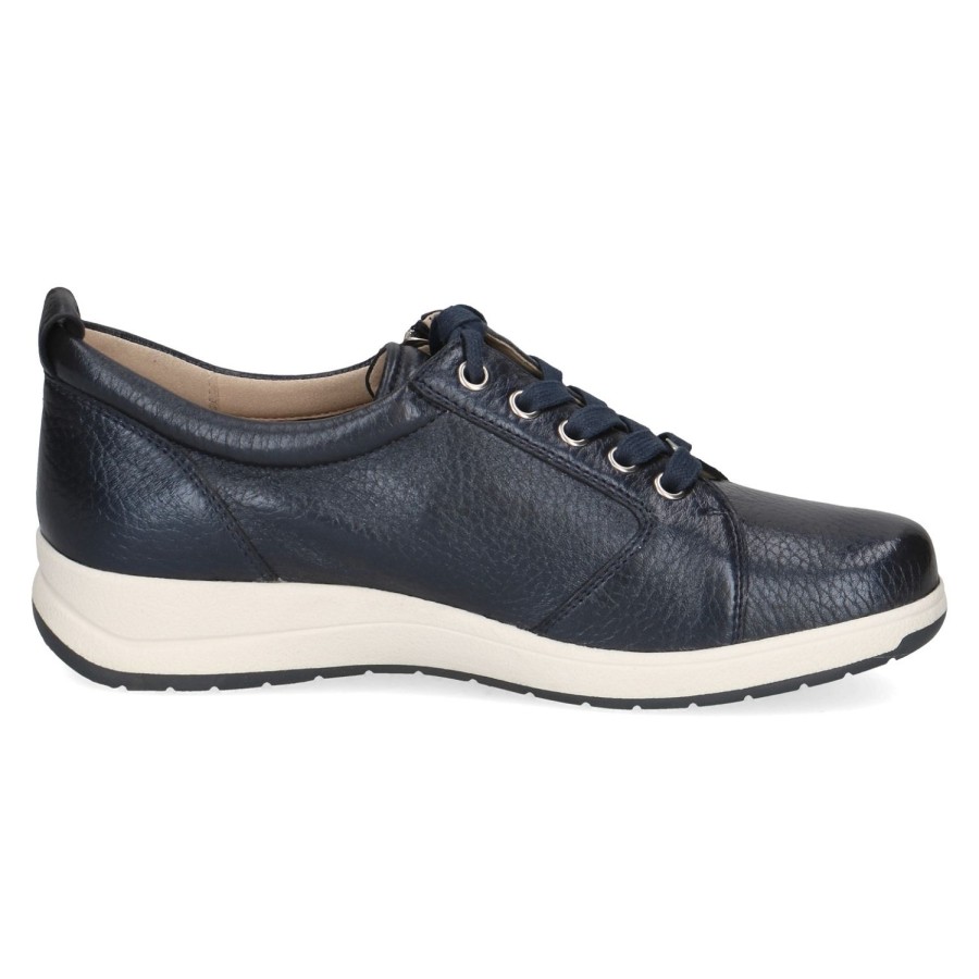 Femme Caprice | Caprice Chaussures A Lacets 23752 42 Marine