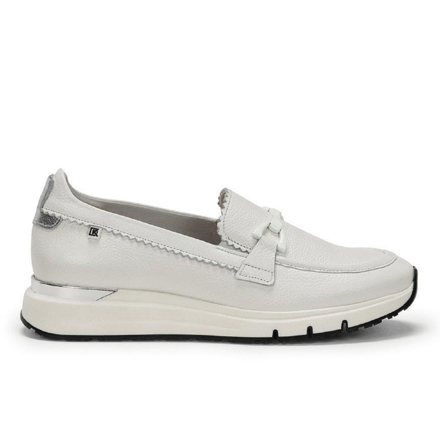 Femme Dorking | Dorking Mocassins D9047 Argent