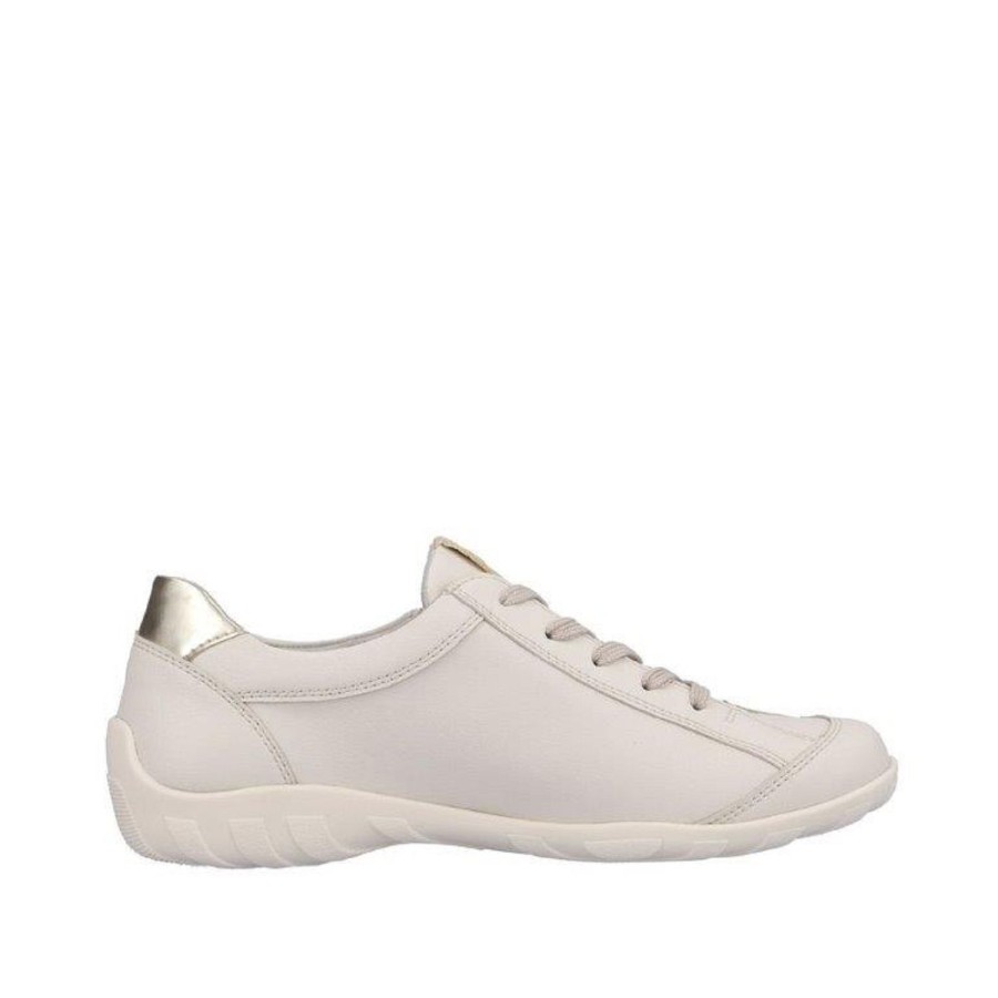 Femme Remonte | Remonte Baskets R3404 Blanc