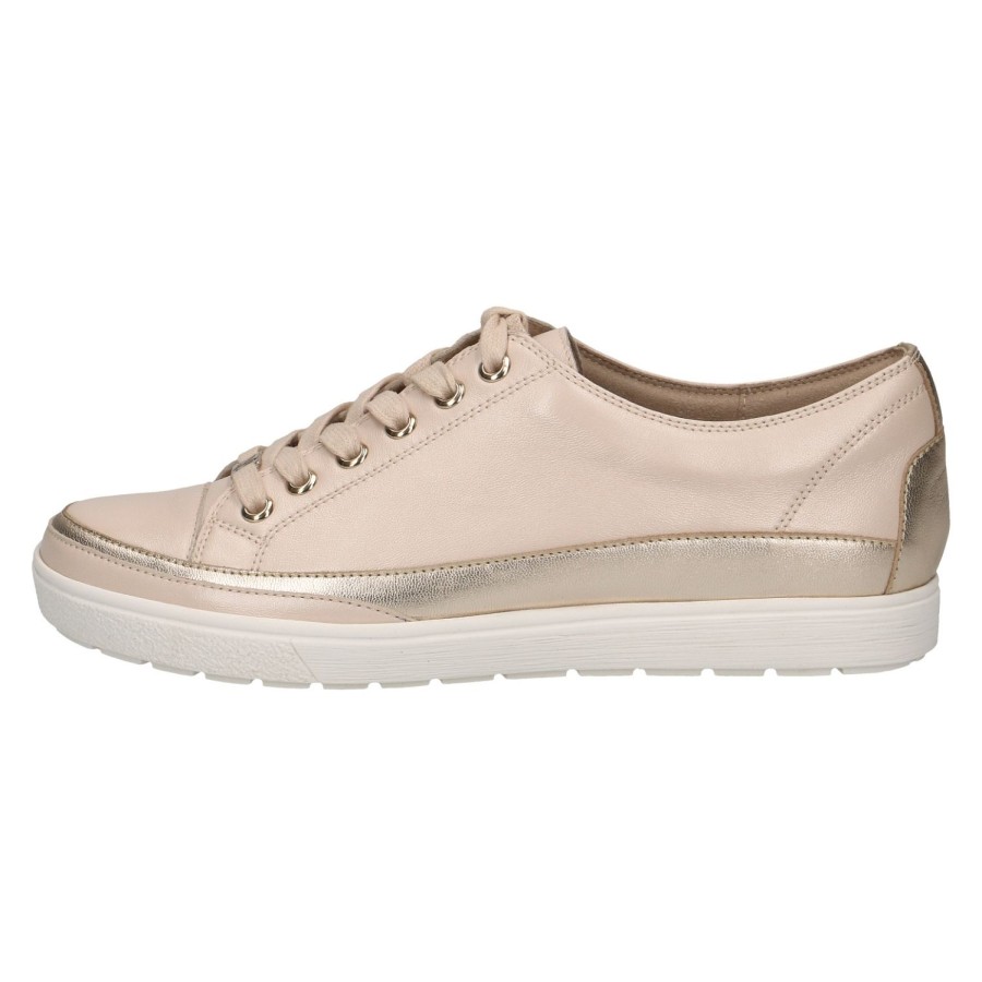 Femme Caprice | Caprice Chaussures A Lacets 23654 20 Beige