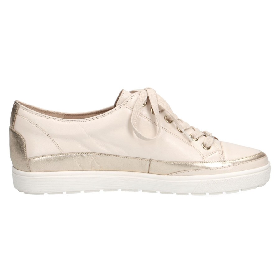 Femme Caprice | Caprice Chaussures A Lacets 23654 20 Beige