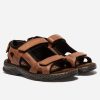 Homme Tbs | Tbs Nu Pieds Et Sandales Johalin Marron