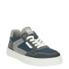 Enfant Bull boxer Baskets | Bull Boxer Baskets Et Sneakers Aop004E5L Bleu