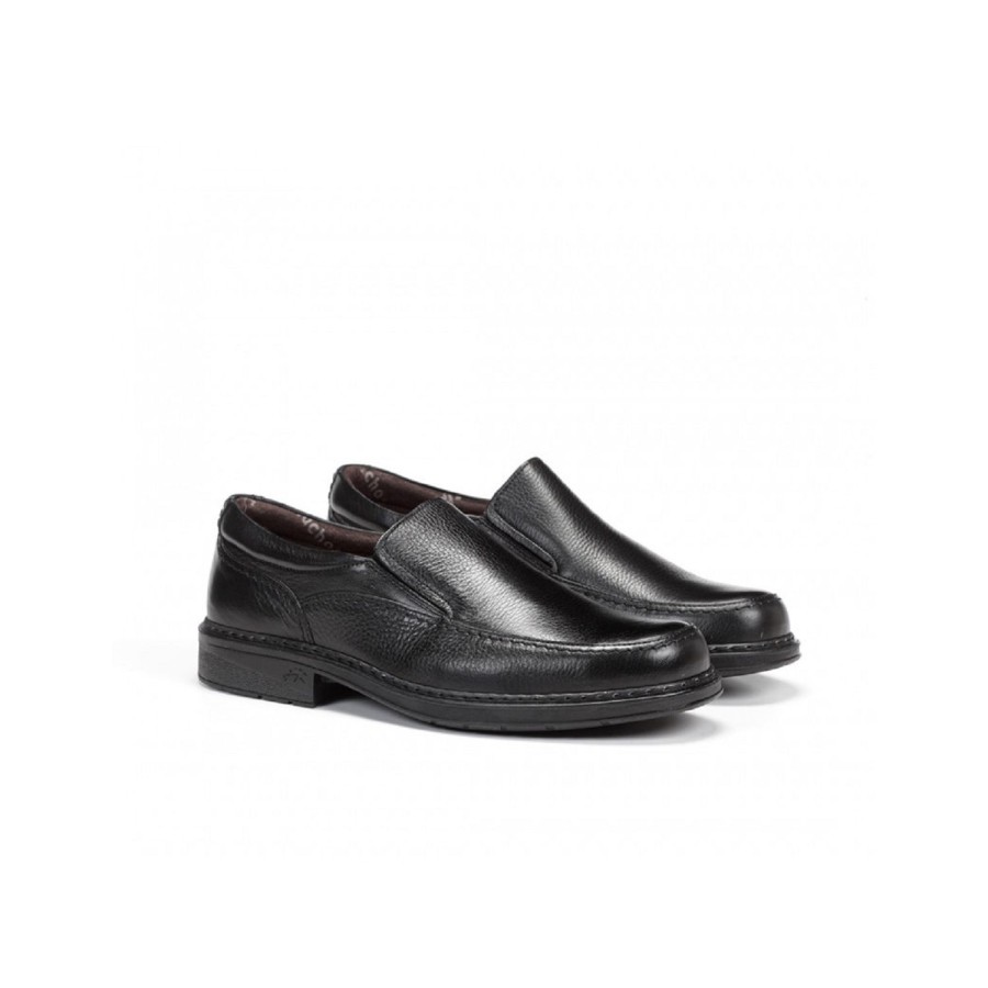 Homme Fluchos | Fluchos Mocassins Derbies 9578 Noir