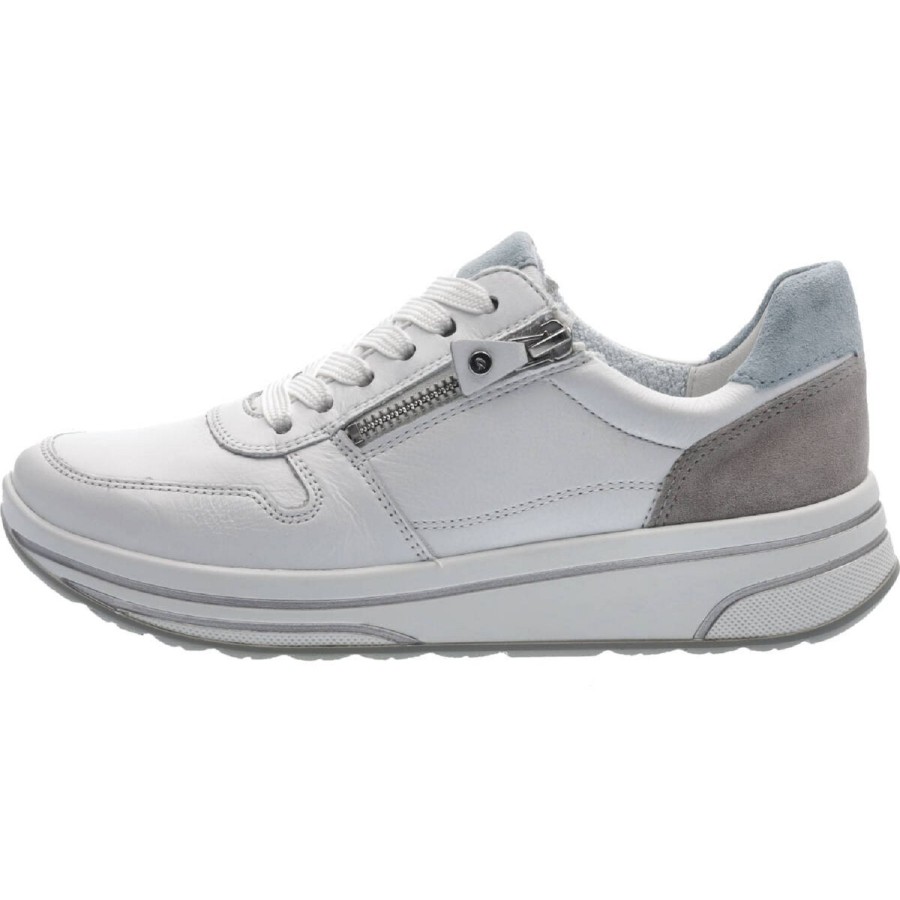 Femme Ara | Ara Baskets 32440 04 Blanc Multicouleurs