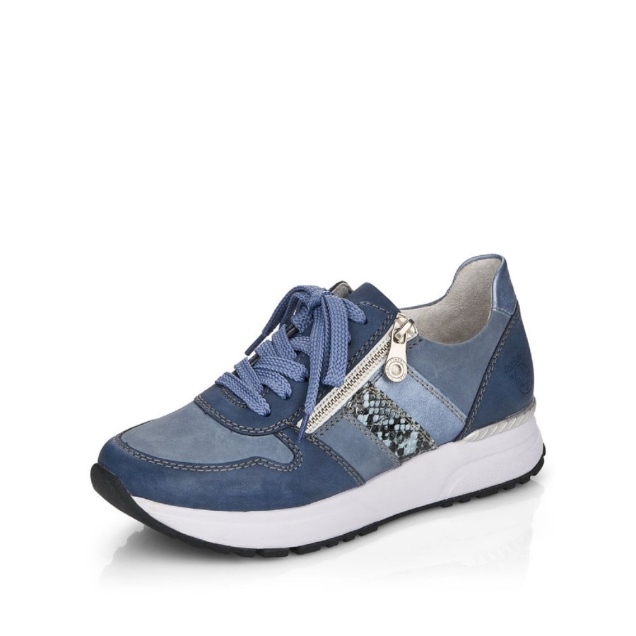 Femme Rieker | Rieker Baskets N7421 Bleu