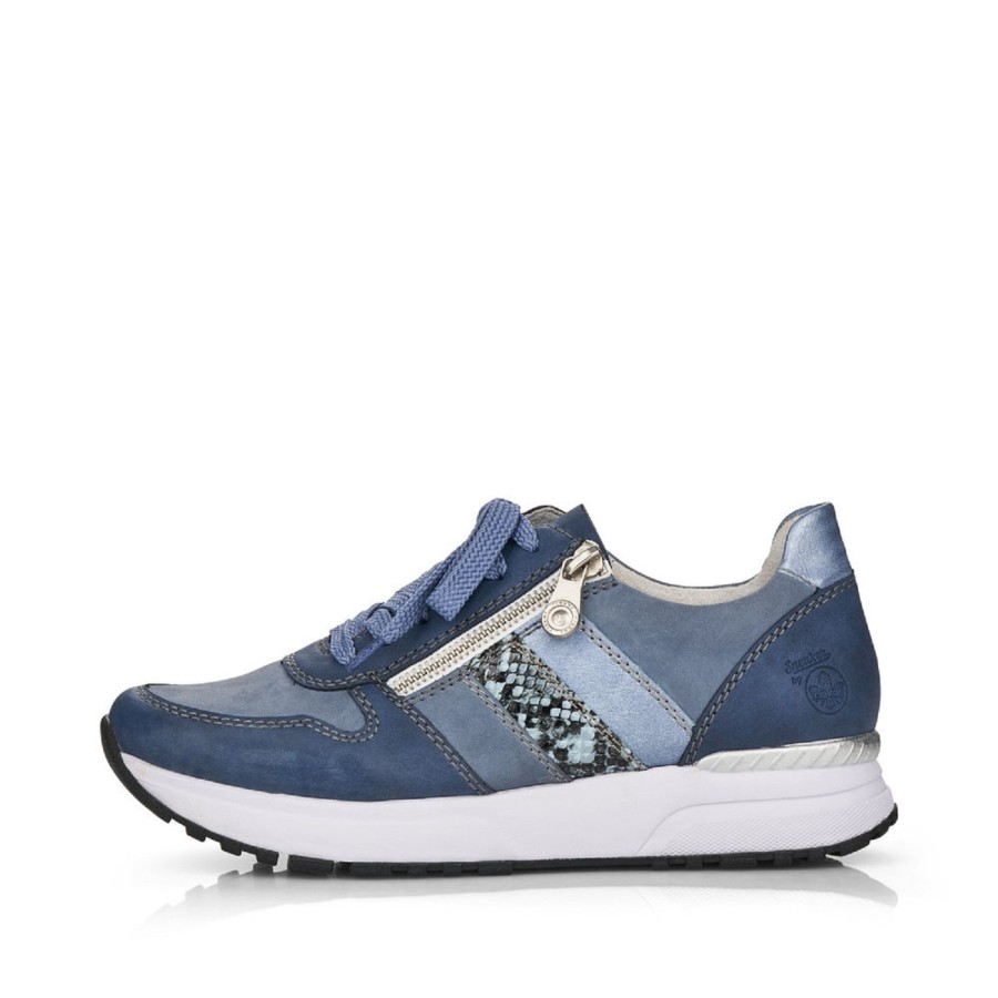 Femme Rieker | Rieker Baskets N7421 Bleu