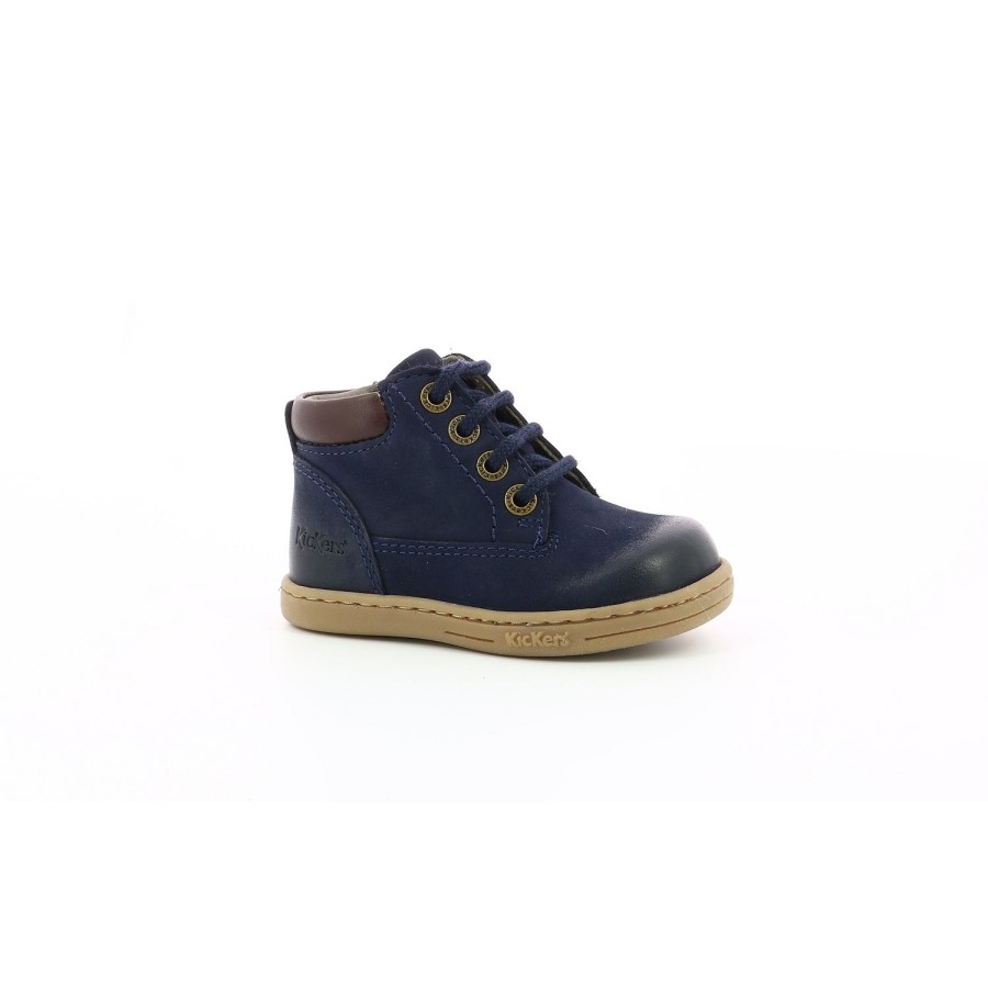 Enfant Kickers Bottines | Kickers Bottines Tackland Marine