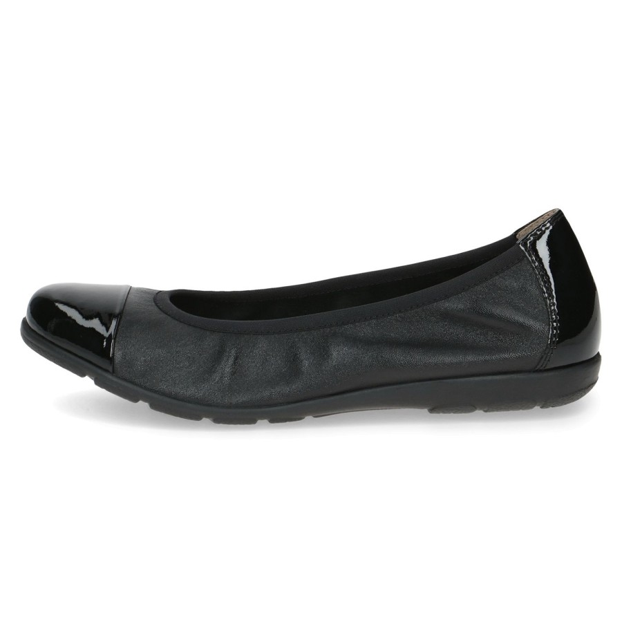 Femme Caprice | Caprice Ballerines 22152 20 Noir