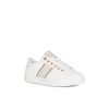 Enfant Geox Baskets | Geox Baskets Et Sneakers J024Mh Blanc