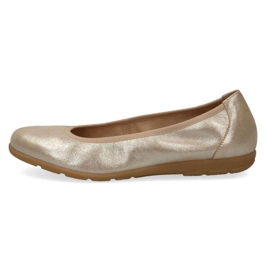 Femme Caprice | Caprice Ballerines 22150 20 Taupe