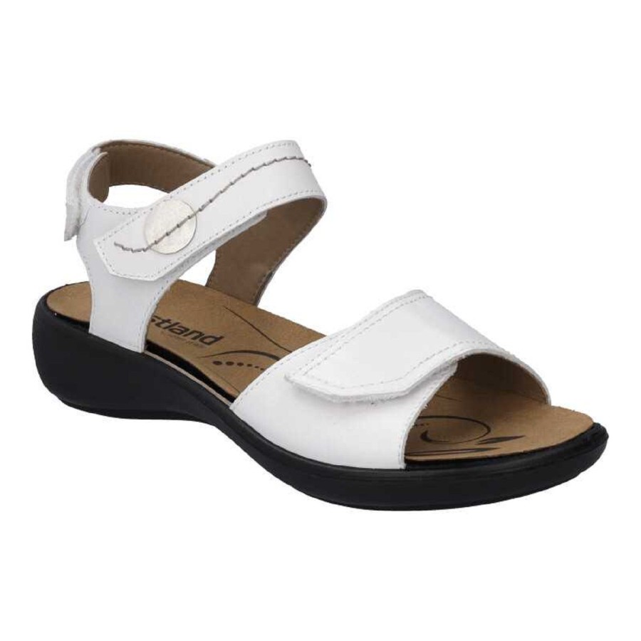 Femme Westland | Westland Nu Pieds Sandales 16779 Blanc