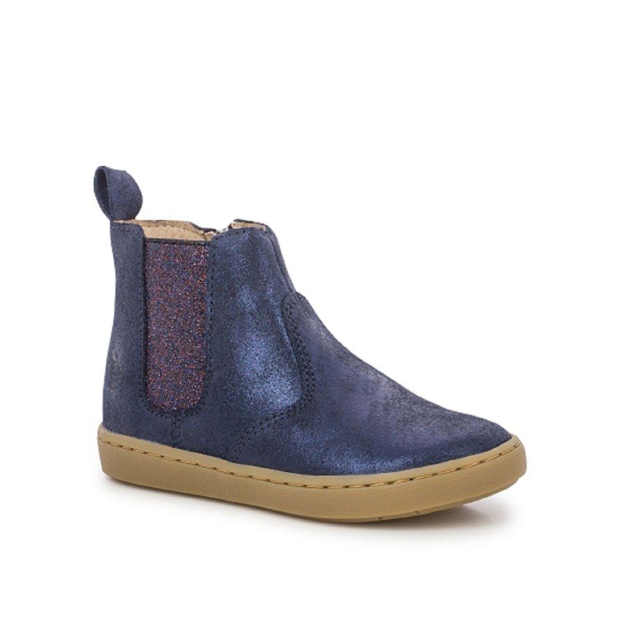 Enfant Shoopom Bottines | Shoopom Bottines Play Chelsea Bleu